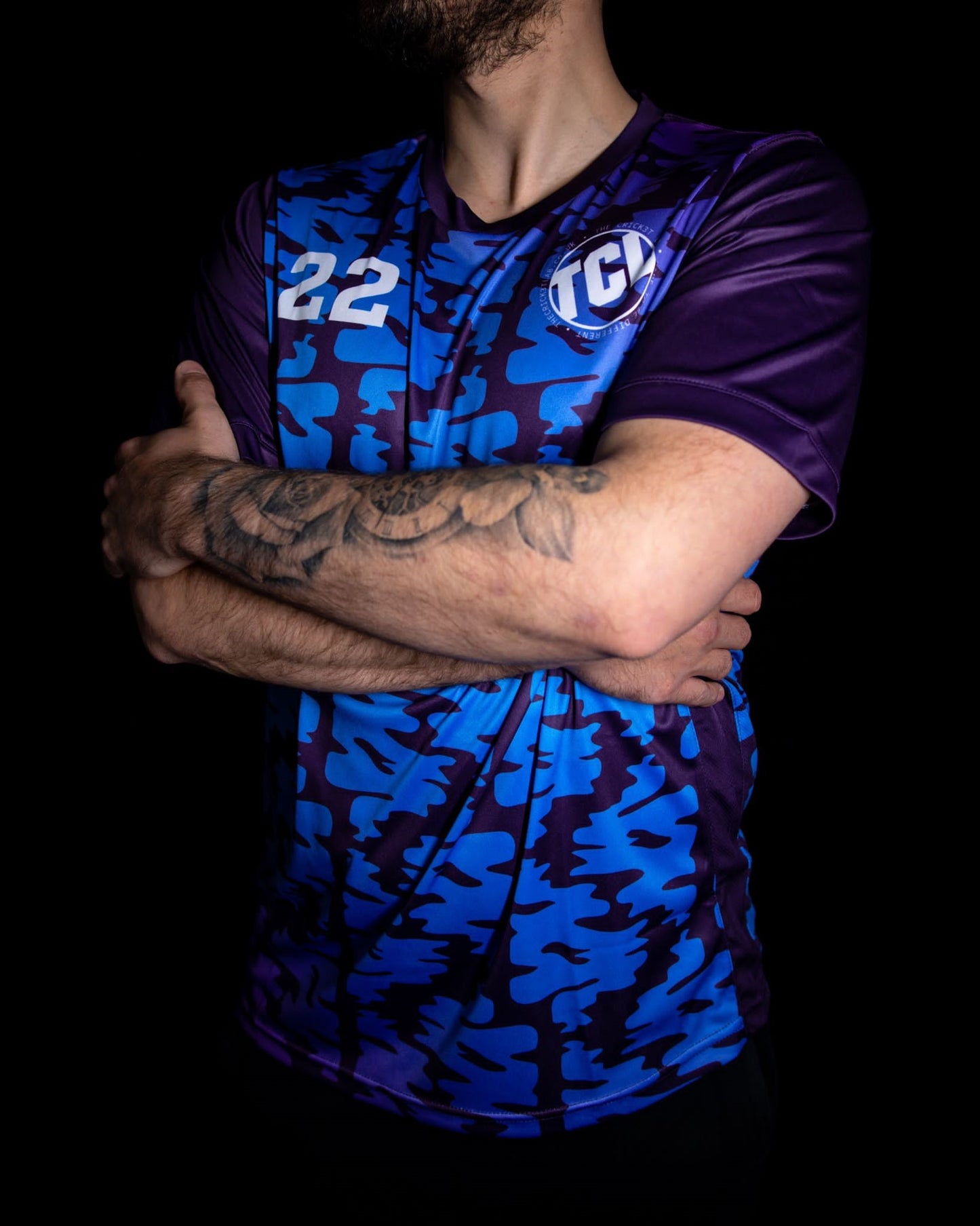 TCL Training T Shirt Blue
