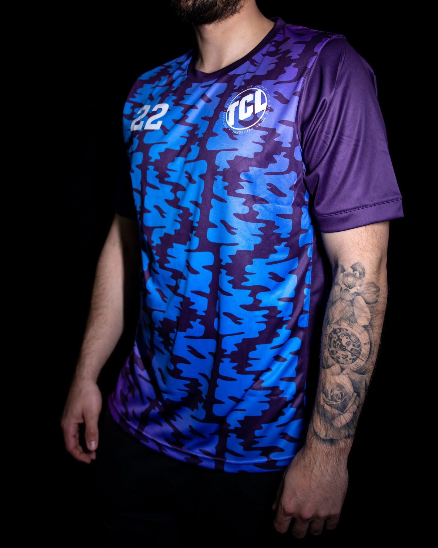 TCL Training T Shirt Blue